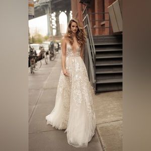 Berta 18-12 lace wedding gown